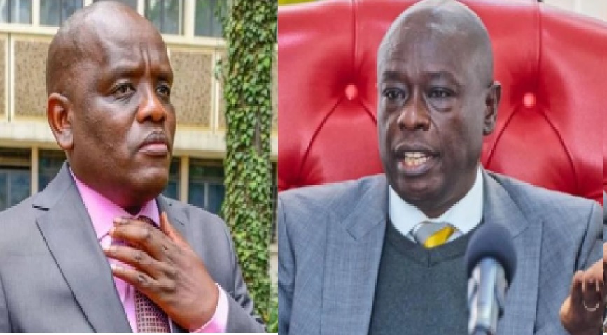 Dennis Itumbi X message about Gachagua